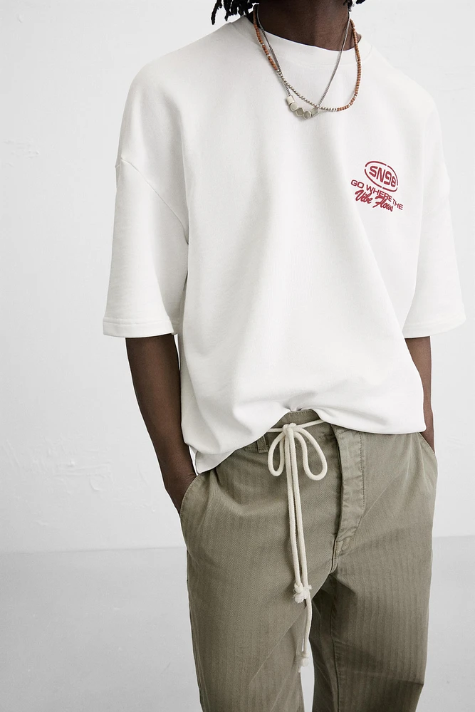 T-SHIRT IMPRIMÉS EN MATIÈRES VARIÉES