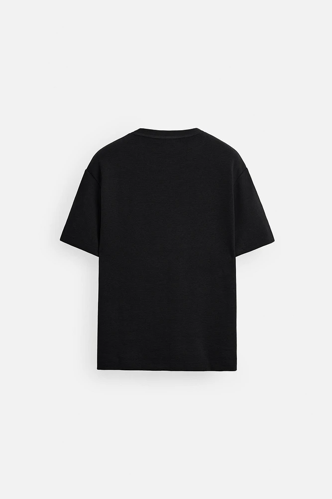 COMPACT PIQUÉ T-SHIRT