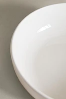 ASSIETTE CREUSE GRÈS