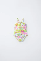 2-6 YEARS/ PRINTED SWIMSUIT