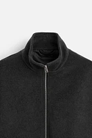 POCKETED TEXTURED JACKET