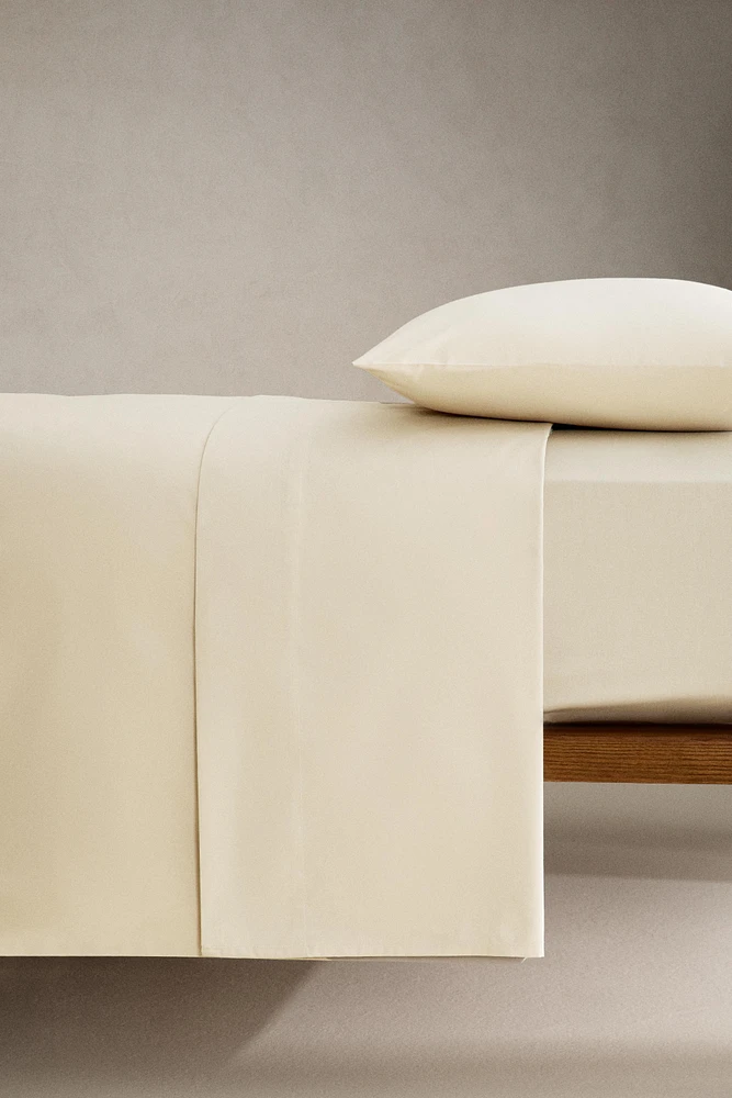 THREAD COUNT) PERCALE FLAT SHEET