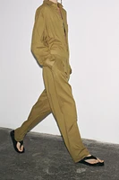 PANTALON À PINCES COLLECTION ZW