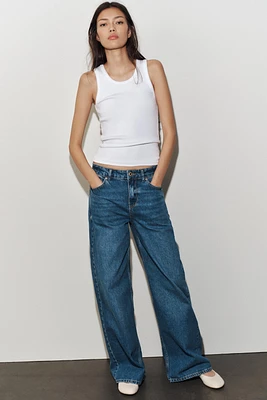 MID-RISE Z1975 WIDE LEG JEANS