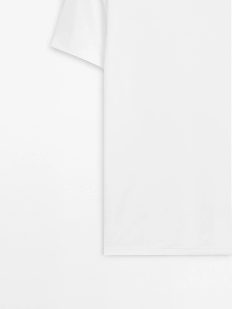 T-shirt 100 % coton mercerisé