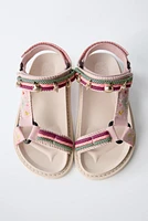 DETAILED CASUAL SANDALS