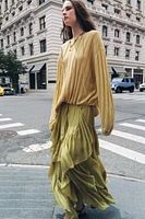 ZW COLLECTION RUFFLED SKIRT