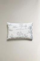 TAIE D’OREILLER SATIN TOILE JOUY