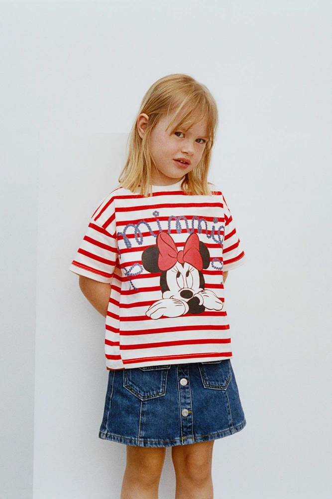 STRIPED MINNIE MOUSE © DISNEY T-SHIRT