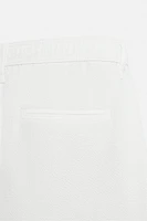 BERMUDA REGULAR FIT STRUCTURÉ