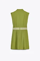 LINEN SHORT DRESS
