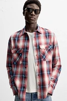 PLAID FLANNEL SHIRT