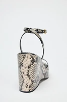 ANIMAL PRINT WEDGE