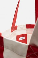 FABRIC SHOPPER BAG