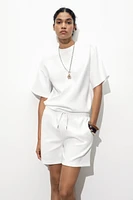 SHORT EN MAILLE SURJET