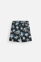 FLORAL PRINT LONG SWIMSUIT