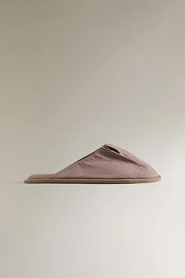 CHAUSSONS PLIS COTON