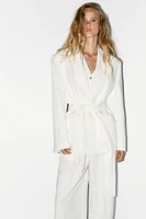 BLAZER OVERSIZE CEINTURE