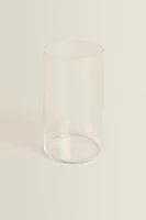 STRAIGHT CRYSTALLINE SOFT DRINK TUMBLER