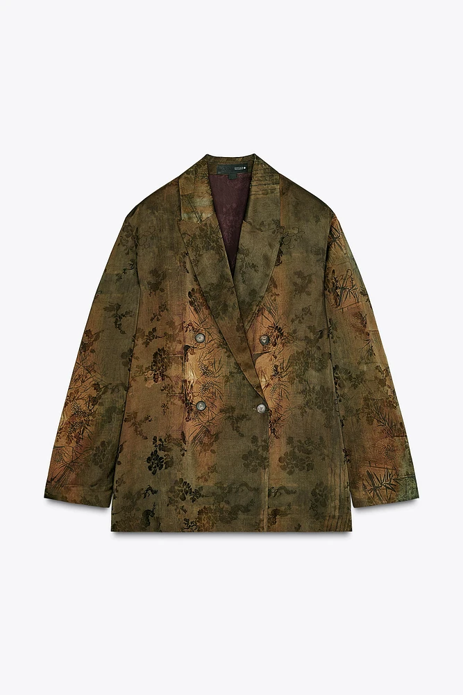 ZW COLLECTION JACQUARD BLAZER