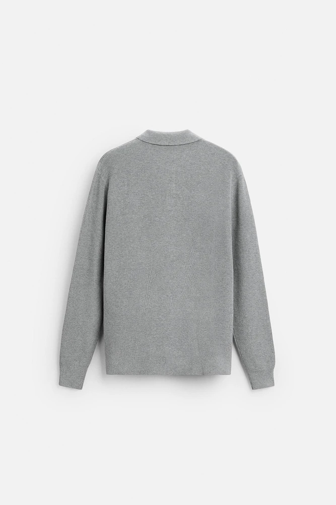 PEARL KNIT POLO SHIRT
