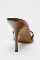 MULES À EFFET VERNI