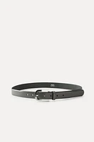 METAL BUCKLE LEATHER BELT