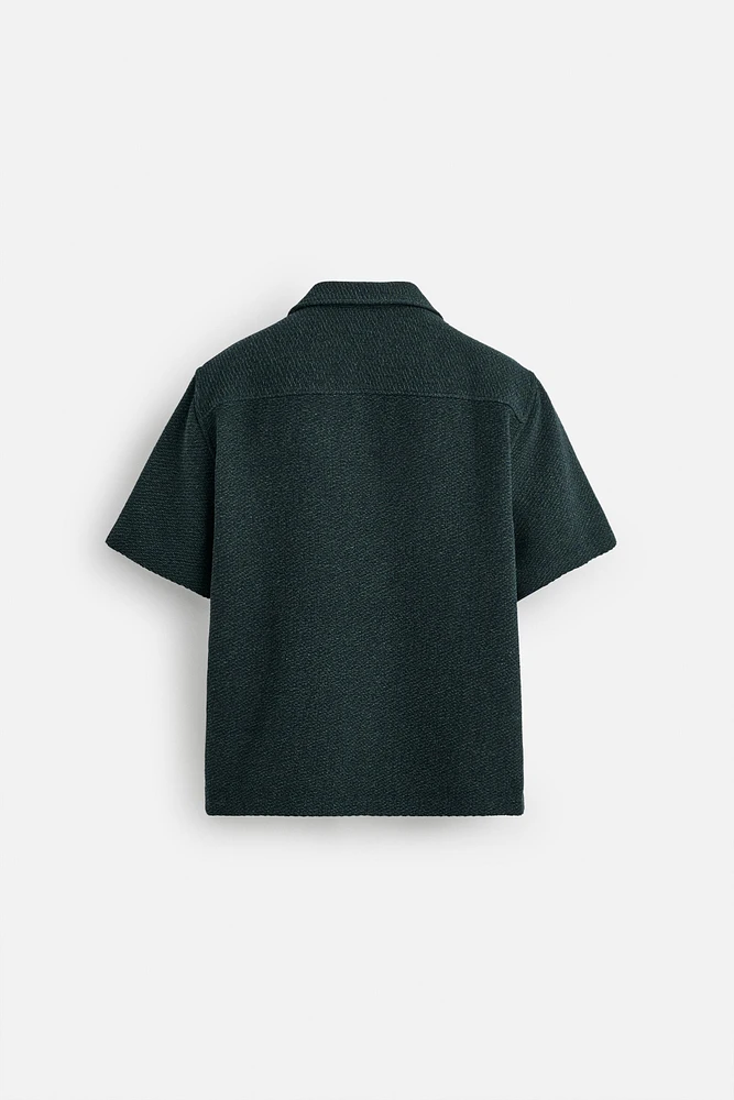 CHEMISE RELAXED FIT STRUCTURÉE