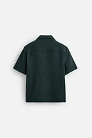 CHEMISE RELAXED FIT STRUCTURÉE