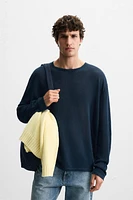 100% LINEN SWEATER
