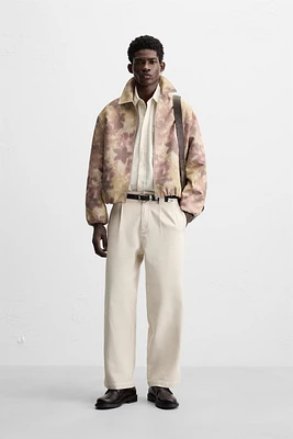 BLOUSON À IMPRIMÉ FLORAL