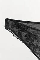 FLORAL EMBROIDERY PANTIES