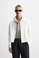 VESTE 100 % LIN
