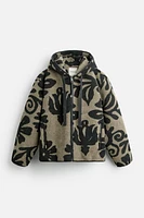 FLEECE JACQUARD JACKET X NANUSHKA