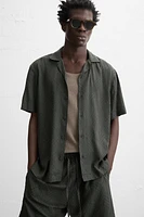 CHEMISE JACQUARD RAYURES