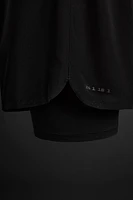 2-IN-1 PERFORATED SHORTS