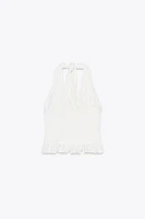 TOP HALTER COMBINÉ