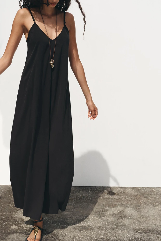 LONG STRAPPY DRESS