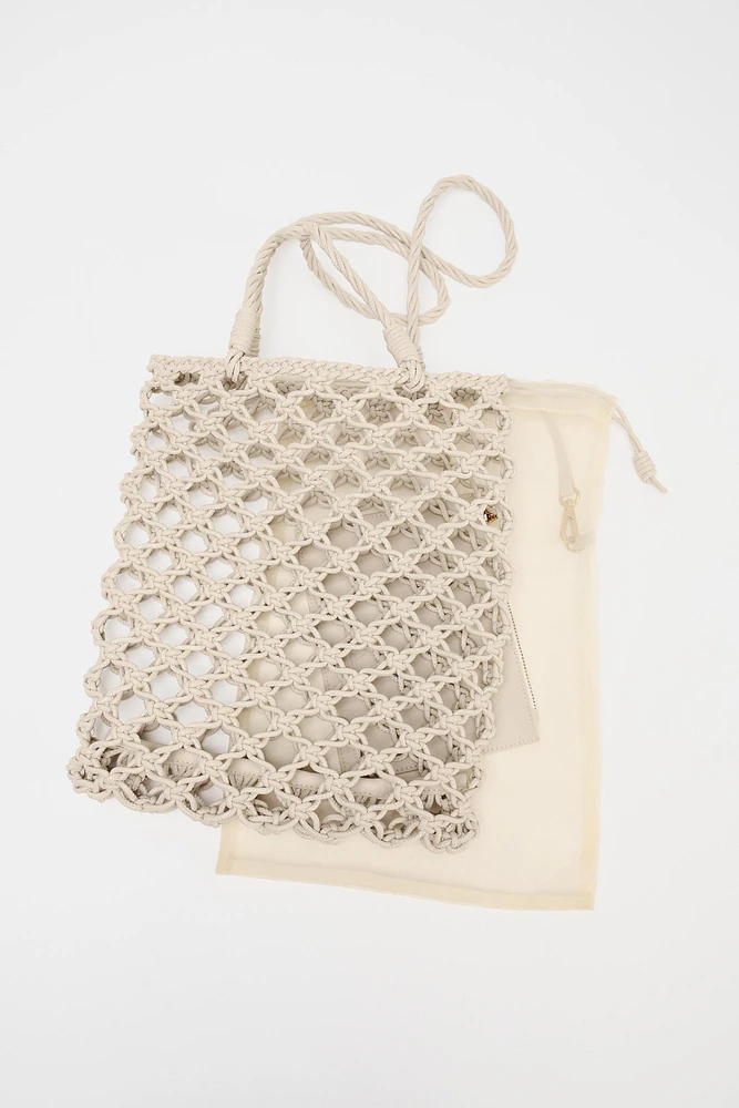 WOVEN SHOPPER