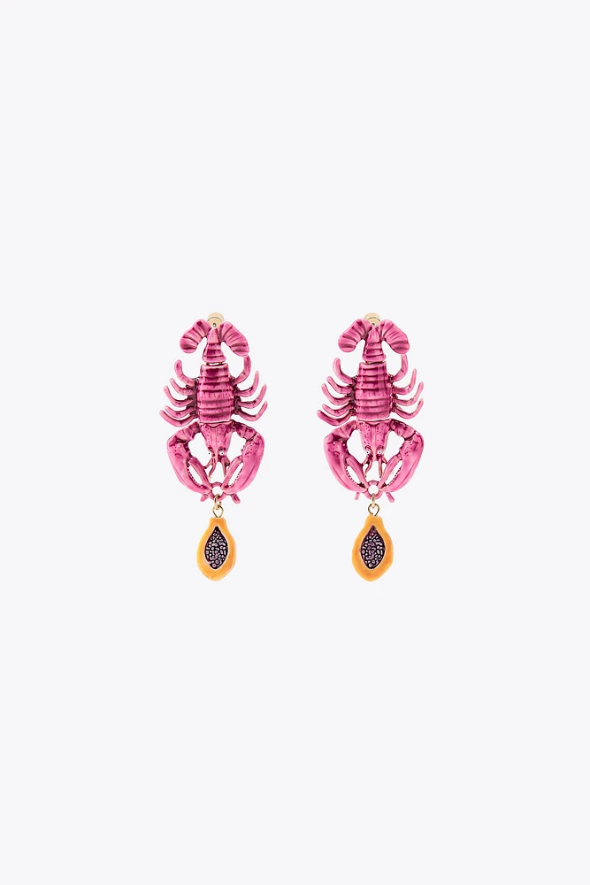 BOUCLES D'OREILLES HOMARD