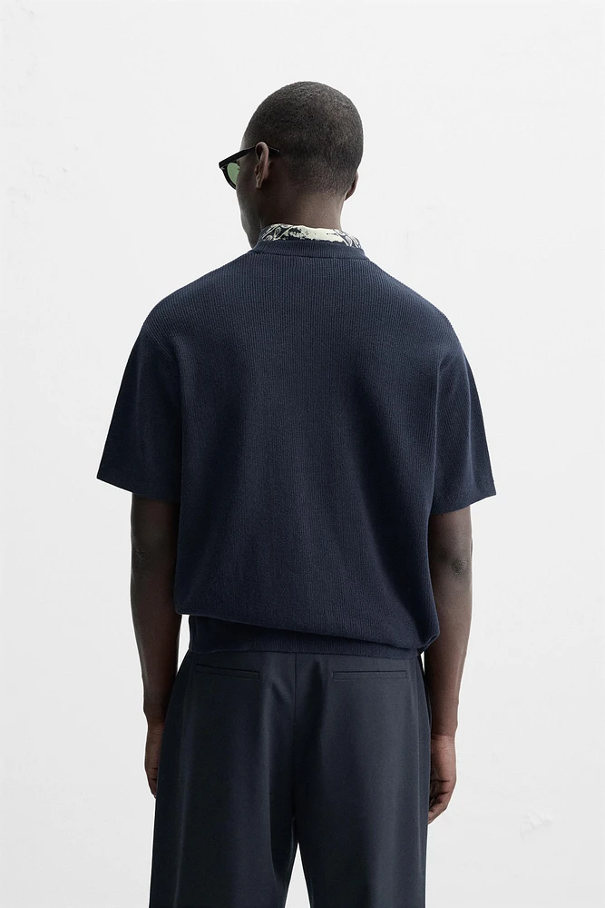 PEARL KNIT T-SHIRT