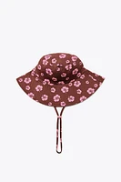 PALM TREE BUCKET HAT