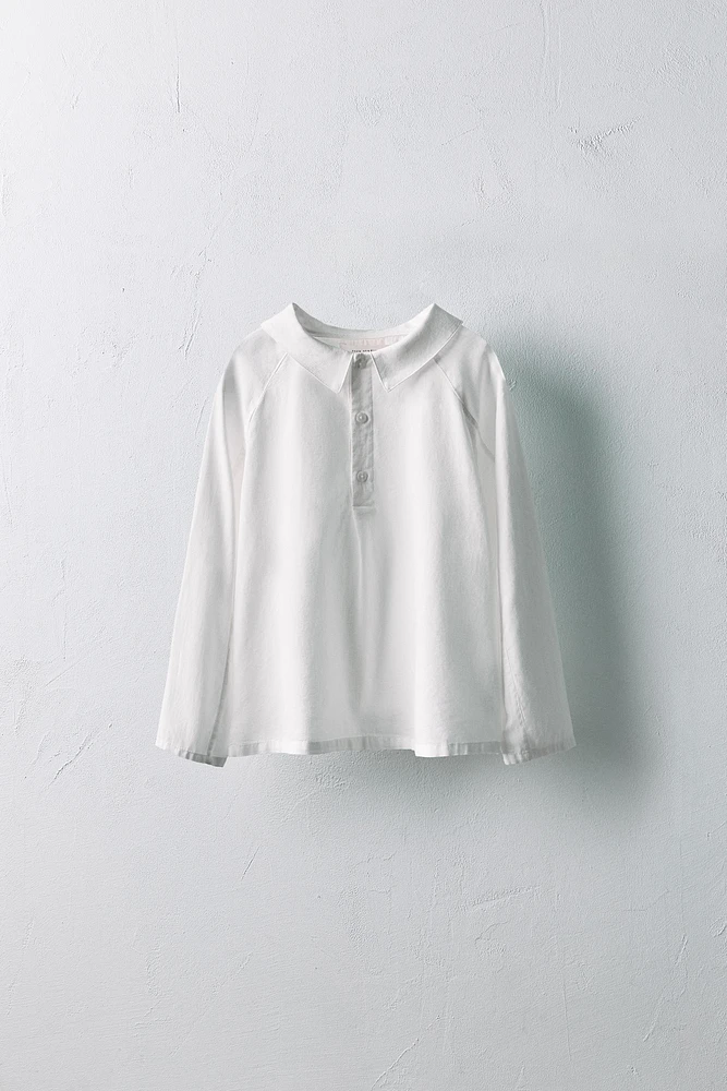 2-5 ANS/ CHEMISE COL POINTU LIMITED EDITION
