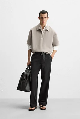 POLO À ZIP TECHNIQUE