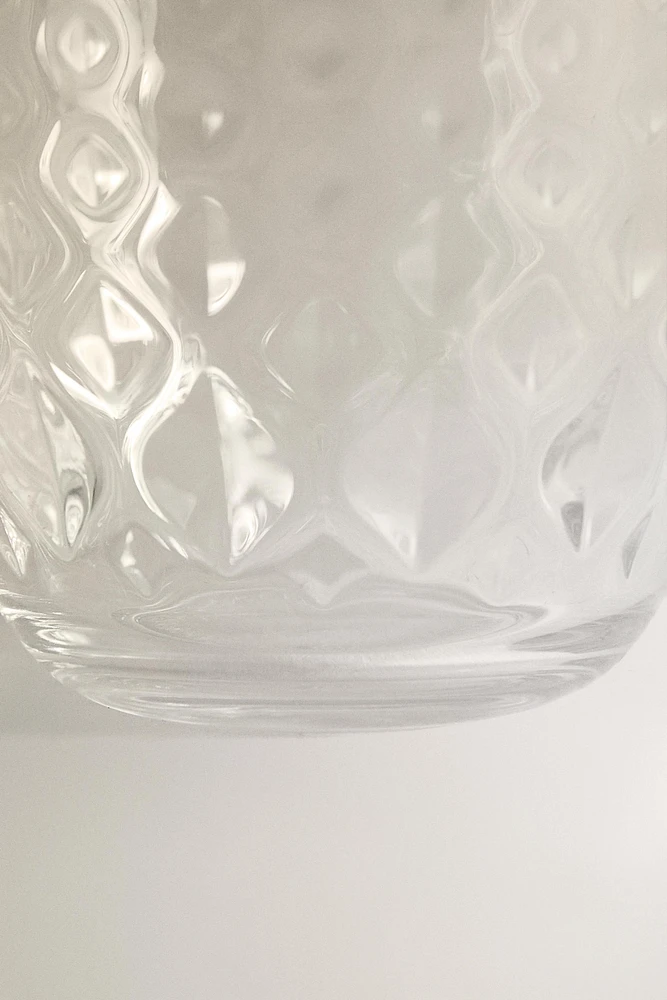 RAISED DESIGN TUMBLER