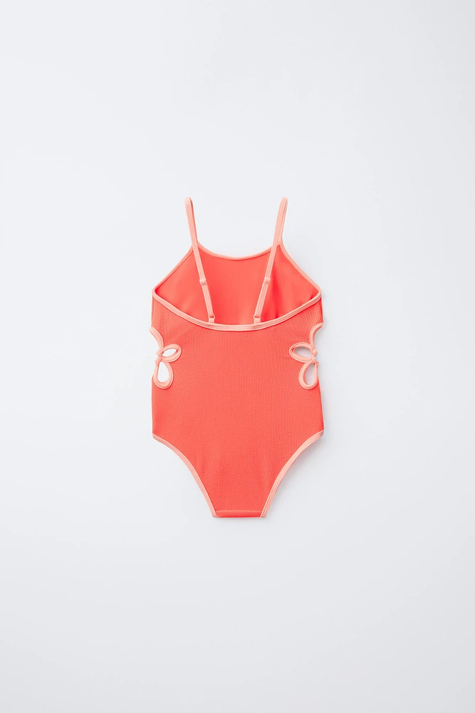 6-14 YEARS/ CUT OUT SWIMSUIT