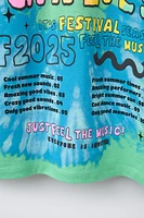 T-SHIRT TIE & DYE INSCRIPTION