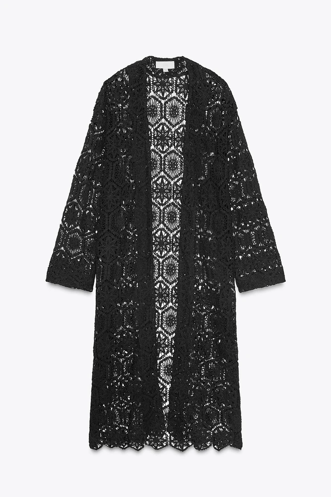 KIMONO LONG CROCHET