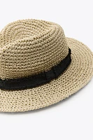 CONTRAST BAND HAT