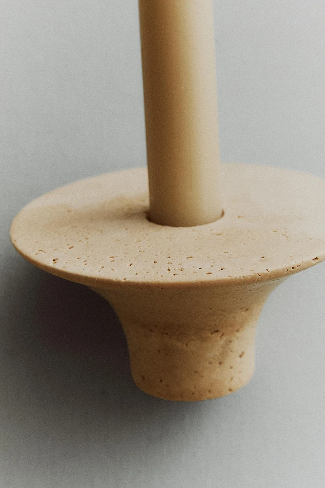 ROUND MARBLE TEALIGHT HOLDER